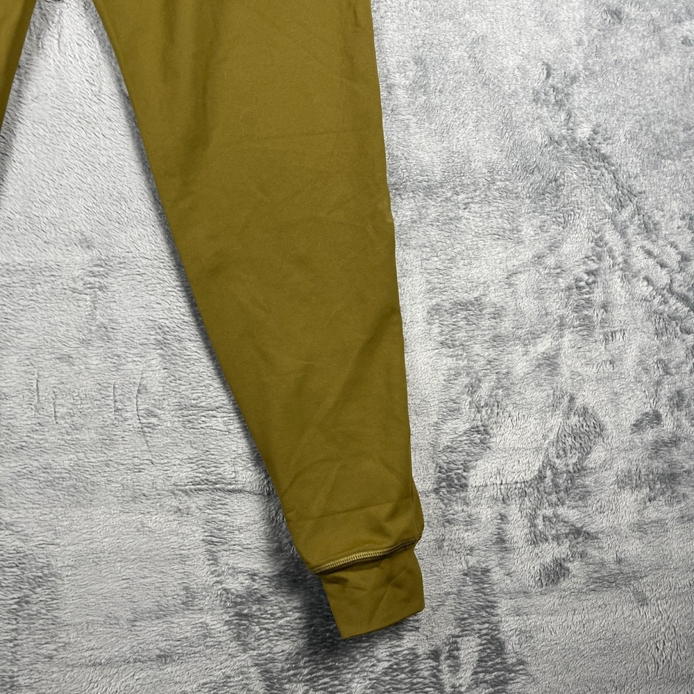 Zyia Active Unwind Jogger Pants Womens Medium Olive Green Mid Rise Drawstring - Picture 13 of 14